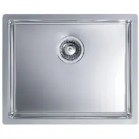 Alveus Quadrix - Dřez 550x450 mm, nerez 1102606