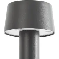 LUCANDE Lampione a LED Tareko, 90 cm, antracite, IP65