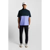 Lyle & Scott Golf Windjammer Shirt Moonlight/dark Navy Taglia: M | Abbigliamento Sportivo Outlet | Uomo | Blu