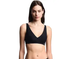 Emporio Armani per donna. EW002902_AF19029 Reggiseno nero non imbottito (M), Homewear, Poliamide