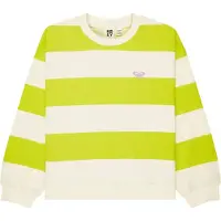 Roxy Kid's Little Things Crew Maglione Bambini (8 Years - S, bianco)