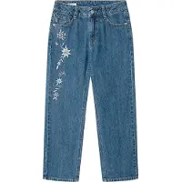 Pepe Jeans per ragazza. PG2000014 Jeans dritti Robyne con stampa floreale blu (16años= 176cm), Casual, Cotone, Denim, moda per bambini