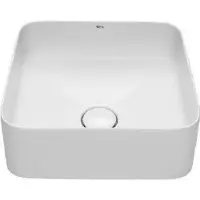Roca Inspira - Lavabo da appoggio 370x370 mm, bianco A327532000