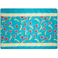 Wave Hawaii Multifunc Outdoor Blanket D4 Coperta (200 x 140 cm, turchese)