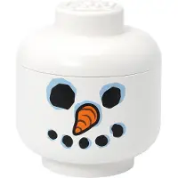 LEGO Testa contenitore Pupazzo di neve - Piccola