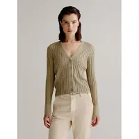 Josephine & Co Lieve Cardigan Light Khaki Taglia: S | Cardigan Outlet | Donna | Marrone