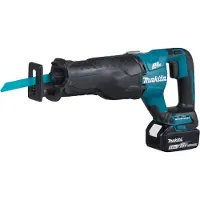 Makita DJR 187 RT1 18 V Seghetto diritto a batteria + 1x Batteria 5,0 Ah + Caricatore rapido DC 18 RC - senza valigetta