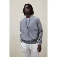 Ecoalf per uomo. MCMGAJKWALE00428S26-579 Giacca grigia Wale (S), Casual, Grigio, Poliamide, Nylon riciclato