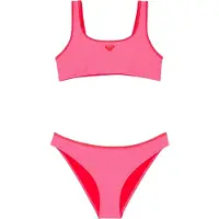 Roxy Kid's Aruba Bralette Set Bikini Bambini (8 Years, fuchsia)