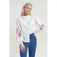 Josephine & Co Joris Blouse Fuchsia Print Taglia: 42 | Magliette intime Outlet | Donna | Rosa