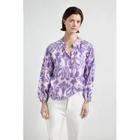 Josephine & Co Jillian Blouse Purple Print Taglia: 34 | Magliette intime Outlet | Donna | Viola