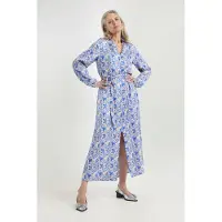 Josephine & Co Jacco Dress Royal Blue Print Taglia: 42 | Maxi abiti Outlet | Donna | Blu