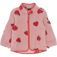 Mikk-Line Kid's Teddy Jacket 3D Giacca in pile Bambini (128, fuchsia)