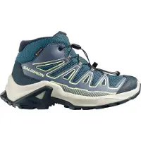 Salomon - Scarpe escursionismo in giornata in GORE-TEX - X Ultra Mid GTX J Grisai/Spellb/B - Taglia Bambino 34 - Blu
