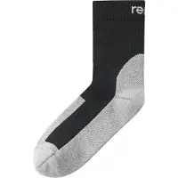 Reima Kid's Kuivuri Calze da trekking Bambini (38-41, nero/grigio)