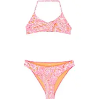 Roxy Kid's Soleil Soleil Tri Bra Set Bikini Bambini (14 Years, fuchsia)