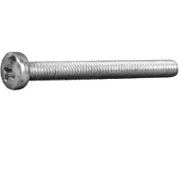 Cofan Vite A Testa Cilindrica Bombata Din-7985 Pz C-6 M5x10 Mm 500 Unità