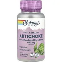 Solaray Carciofo 300 Mg 60 Unità