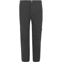 Regatta Kid's Junior Highton Stretch Zip Off Trousers Pantaloni zip off Bambini (11-12 Years, grigio/nero)