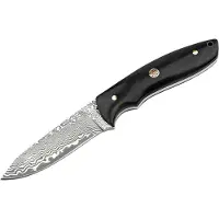 Böker Magnum Vernery 02SC018DAM, Damast Ebony, coltello da tasca