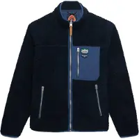 Superdry pile Vintage Retro Fleece blu navy Blu Blu scuro taglia