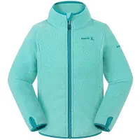 Kamik Kid's Linnea Giacca in pile Bambini (110, turchese)