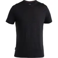 Icebreaker Merino 125 Cool-Lite Sphere III S/S Tee Maglia merino Uomo (XL, nero)