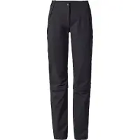 Vaude Women's Farley Stretch Capri T-Zip Pants III Pantaloni zip off Donna (42 - Regular, nero)