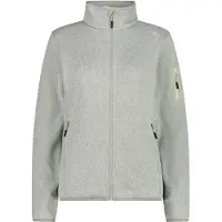 CMP Women's Jacket Jacquard Knitted Giacca in pile Donna (44, grigio)