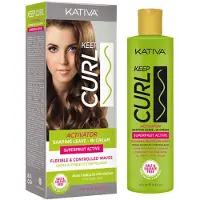 KATIVA Gel Per Capelli Keep Curl Activator Leave In Cream 200ml