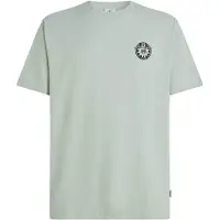 O'Neill Slub Back Print T-Shirt T-shirt Uomo (L, grigio)