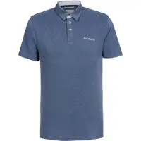 Columbia Nelson Point Polo Maglia polo Uomo (M - Regular 27'', blu)