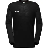 Mammut Tree Wool Firstlayer Longsleeve Maglia funzionale Uomo (L, nero)