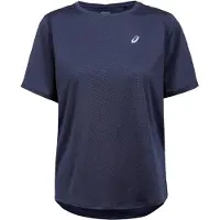 Asics Women's Core S/S Top Maglia da corsa Donna (S, blu)