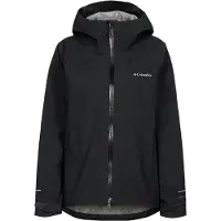 Columbia - Giacca da trekking impermeabile e antivento in OMNI-TECH - Trailborne 2.5L Shell W Black per Donne - Taglia XL - Nero