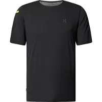 Haglöfs L.I.M Ridge Tee Maglia funzionale Uomo (S, nero)