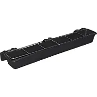 Kerbl Mangiatoia a fondo lungo, 8 l con griglia, larghezza 96 cm