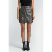 Knit-ted Knitted Tess Skirt Metallic Taupe Taglia: L | Minigonne Outlet | Donna | Nero