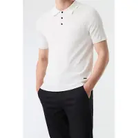 AlphaTauri Fotol V1.y9.01 Flat-knit-shirt Off-white Taglia: XL | Polo Outlet | Uomo | Bianco