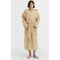 Tekla Unisex Hooded Bathrobe Sienna Taglia: XXL | Accappatoi Outlet | Unisex | Marrone