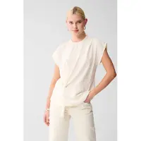 Shoeby La-sbtwist Knotted Top Offwhite Taglia: M | Magliette intime Outlet | Donna | Bianco