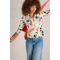 White Stuff Annie Jersey Shirt Ivory Print Taglia: 20 | Maglie a manica lunga Outlet | Donna | Bianco