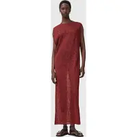 AllSaints Kaito Dress Rosewood Red Taglia: S | Maxi abiti Outlet | Donna | Rosa
