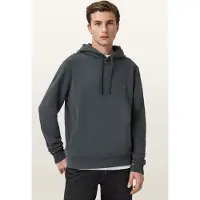AllSaints Raven Oth Hoody Sunil Blue Taglia: S | Felpe con cappuccio Outlet | Uomo | Blu