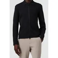 AlphaTauri Fanoa V1.y8.01 Flat-knit-jacket Black Taglia: L | Giacche leggere Outlet | Uomo | Nero