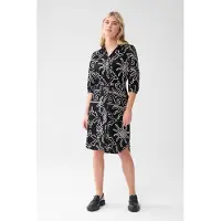 Shoeby La-sbtender Short Dress Black/white Taglia: XL | Abiti in T-Shirt Outlet | Donna | Nero