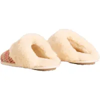 White Stuff Knitted Mule Slipper Natural Multi Taglia: S | Outlet | Uomo