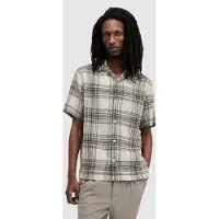 AllSaints Padres Ss Shirt Lace White Taglia: XL | Camicie Casual Outlet | Uomo | Bianco