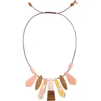 White Stuff Cosmo Chunky Necklace Pink Multi Taglia: OS | Collane Outlet | Uomo | Rosa