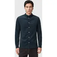 AllSaints Birchwood Ls Shirt Moonstone Blue Taglia: XS | Camicie Casual Outlet | Uomo | Blu